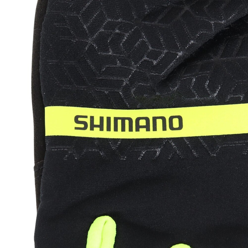 シマノ（SHIMANO）（メンズ）INFINIUM インサレーテッドグローブ E CW-GLBW-US35M Y07 イエロー GORE-TEX 手袋 自転車 サイクリング タッチパネル対応