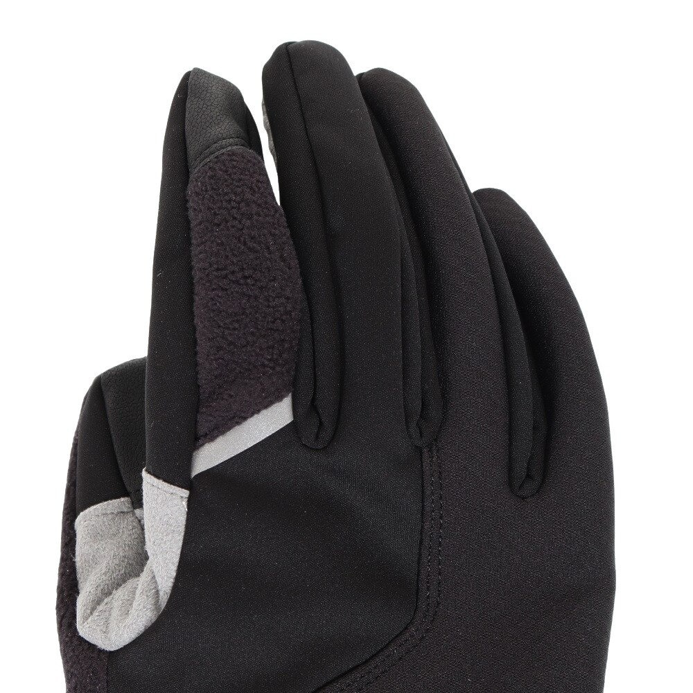 パールイズミ（PEARL IZUMI）（メンズ）グローブ 手袋 ウィンドブレーク ウィンターグローブ PI 7215-9 ブラック タッチパネル対応 防風 保温