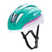 ディーバイク（D-BIKE）（キッズ）ヘルメット 自転車 子供 キッズ ダイヤル式 キッズヘルメットS 新幹線E5系 はやぶさ