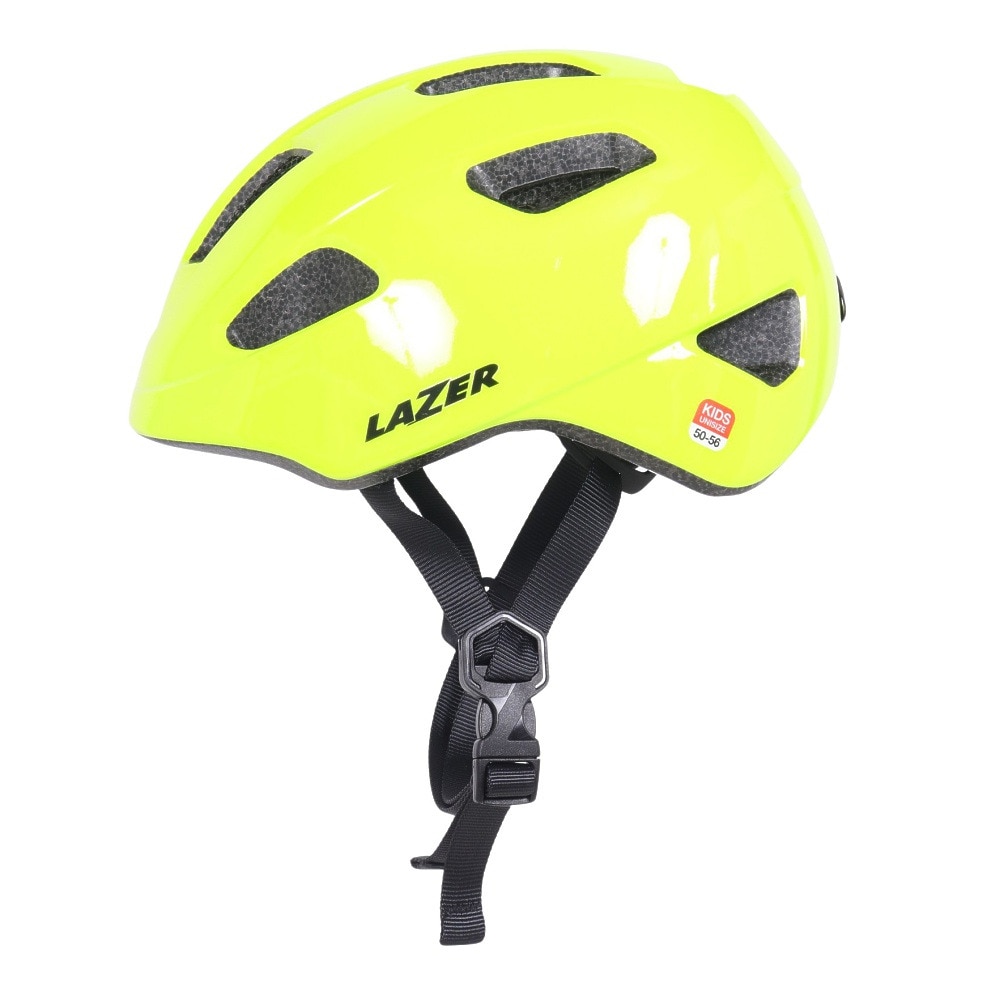 レイザー（LAZER）（キッズ）ヘルメット 自転車 Nutz KinetiCore フラッシュイエロー BLC2237891564 LEDライト付き