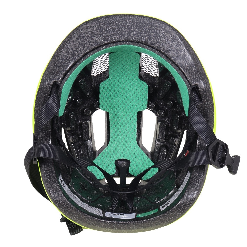 レイザー（LAZER）（キッズ）ヘルメット 自転車 Nutz KinetiCore フラッシュイエロー BLC2237891564 LEDライト付き