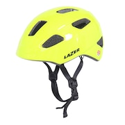 レイザー（LAZER）（キッズ）ヘルメット 自転車 Nutz KinetiCore フラッシュイエロー BLC2237891564 LEDライト付き