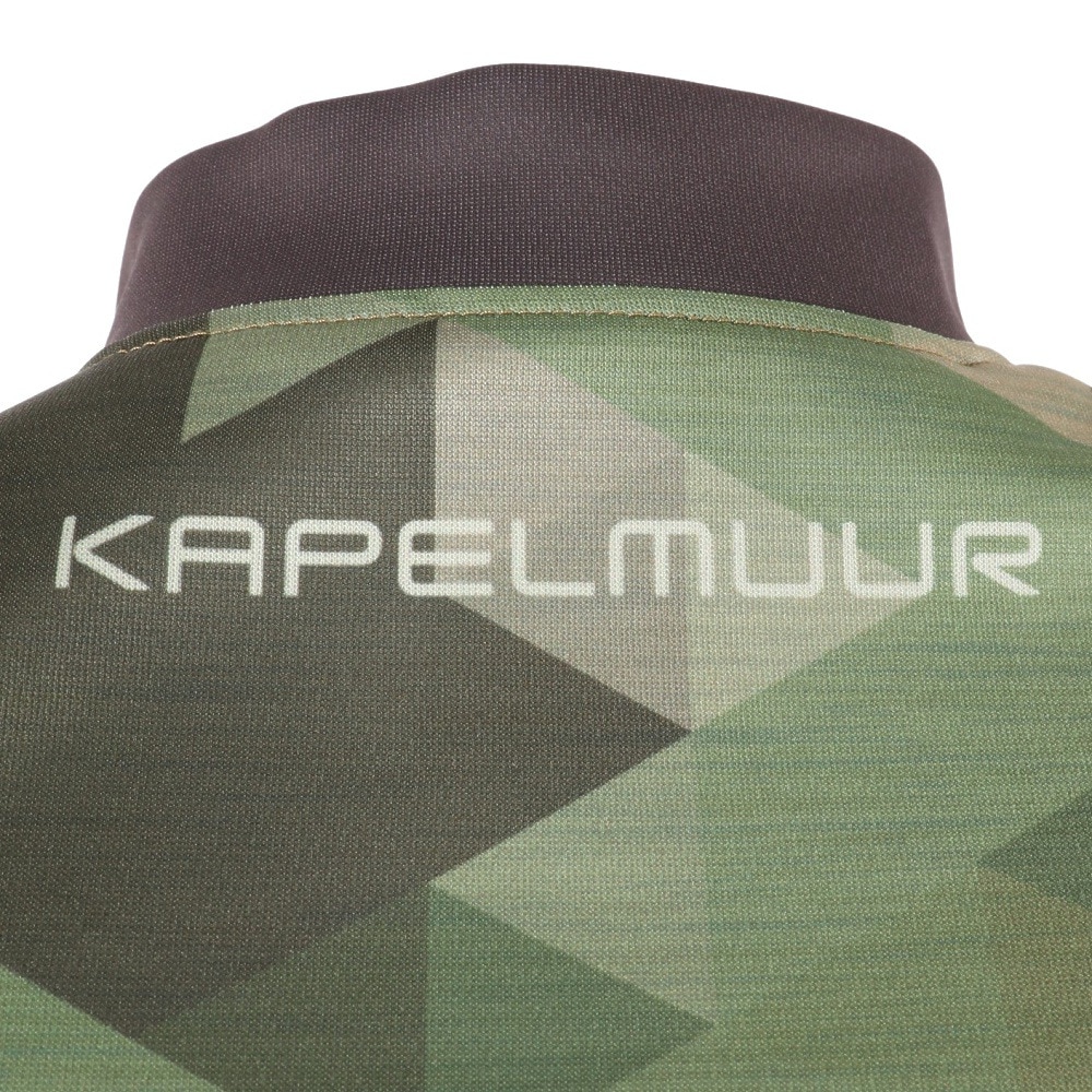 カペルミュール（KAPELMUUR）（メンズ、レディース）半袖ジャージ モザイクプリント kphs1030
