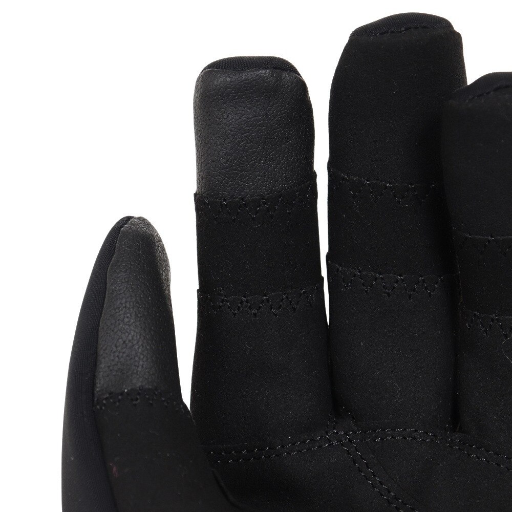 カペルミュール（KAPELMUUR）（メンズ、レディース）ErgoGrip×Kapelmuur ウインドシールドグローブ kpgs098 ブラック 裏起毛 防風 防水 スマホ対応 