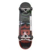エアボーン（ARBN）（メンズ）スケートボード キッズ コンプリートセット スケボー JR COMPLEAT AB89SK1088J BLK 7インチ【ラッピング不可商品】