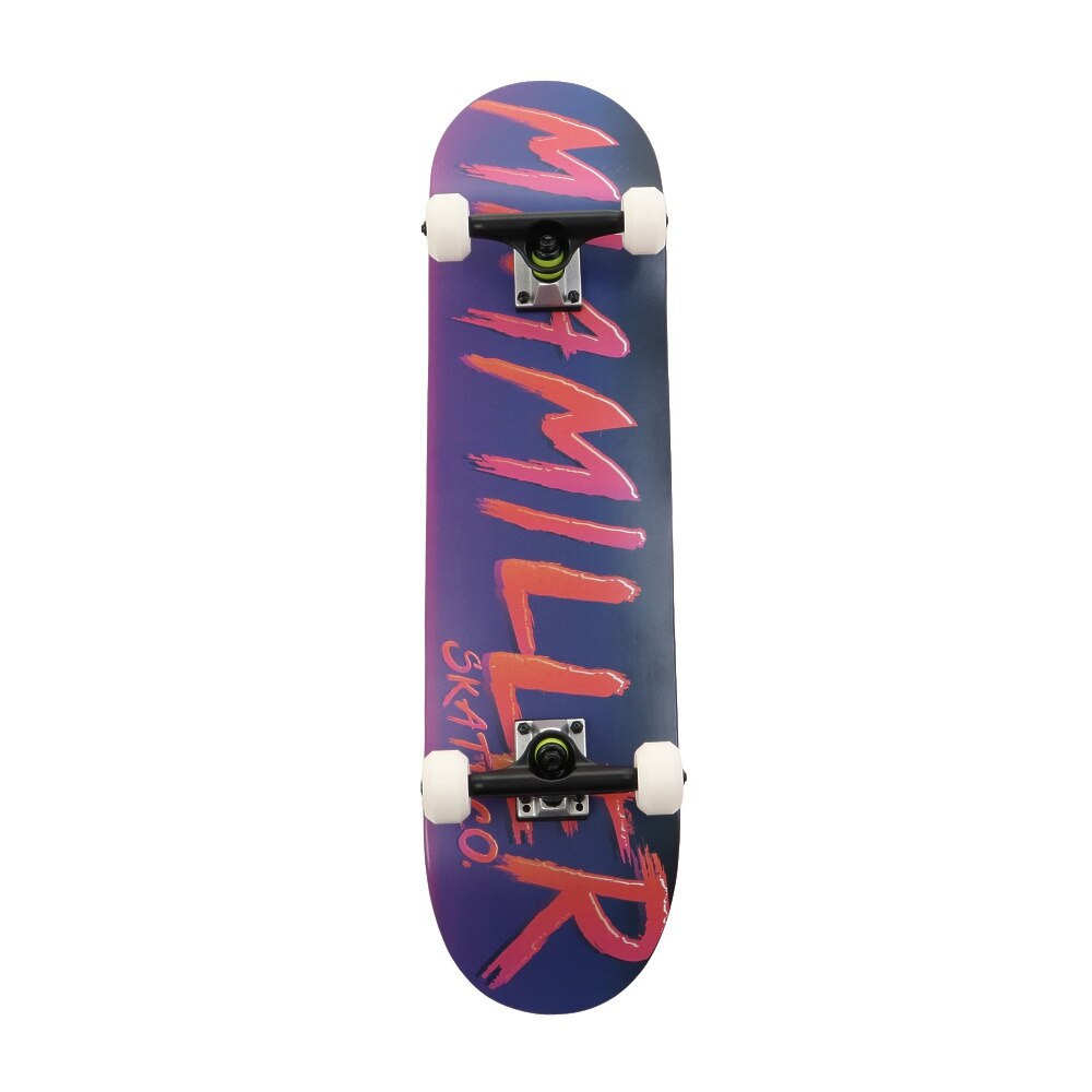  スケートボード コンプリート スケボー MIAMILLER S01SB0043 8インチ