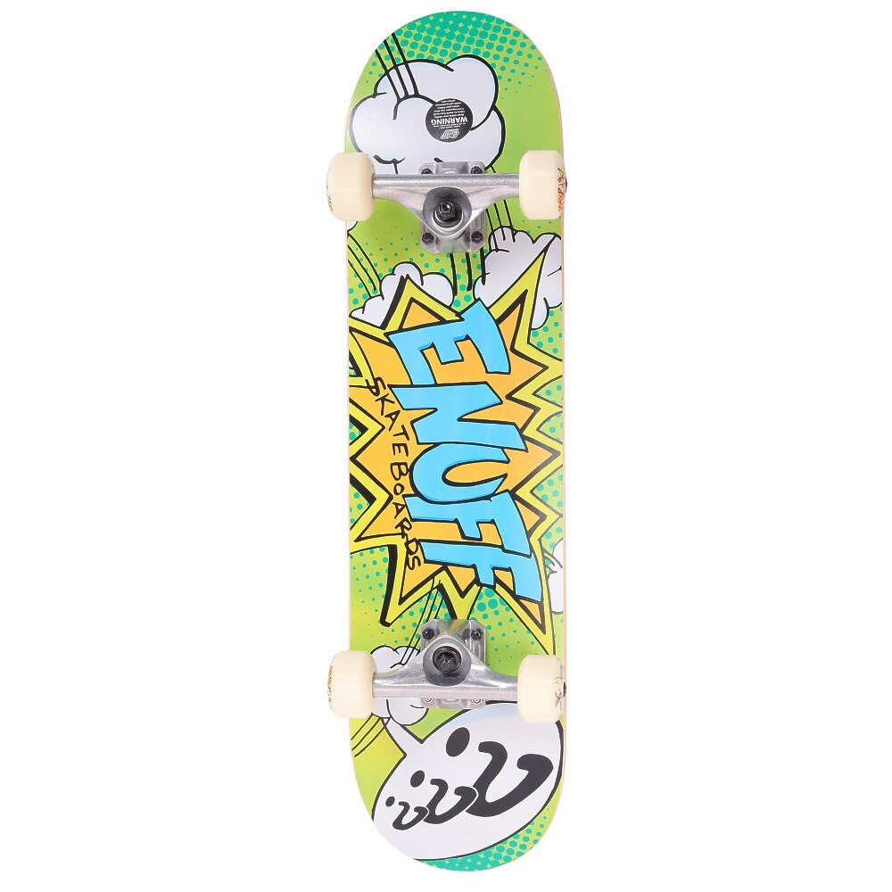  ジュニア POW MINI 7.25 スケートボード コンプリート スケボー ENU2250 Green 7.25インチ