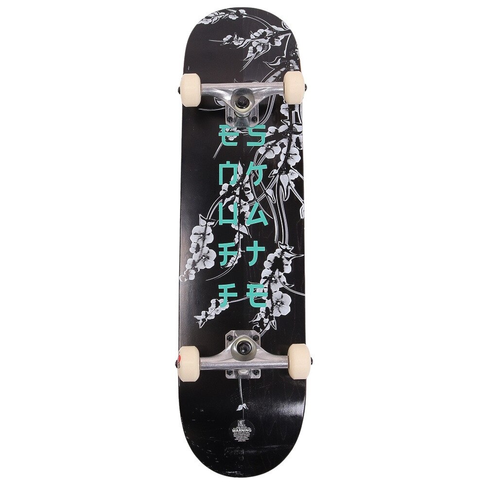  CHERRY BLOSSOM 8 スケートボード コンプリート スケボー ENU3250 Black 8インチ