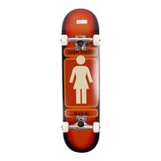 ガール（メンズ、レディース）GIRL GPC40-2 SM-L スケートボード スケボー 7.67インチ レッド コンプリート 完成品 セット【ラッピング不可商品】
