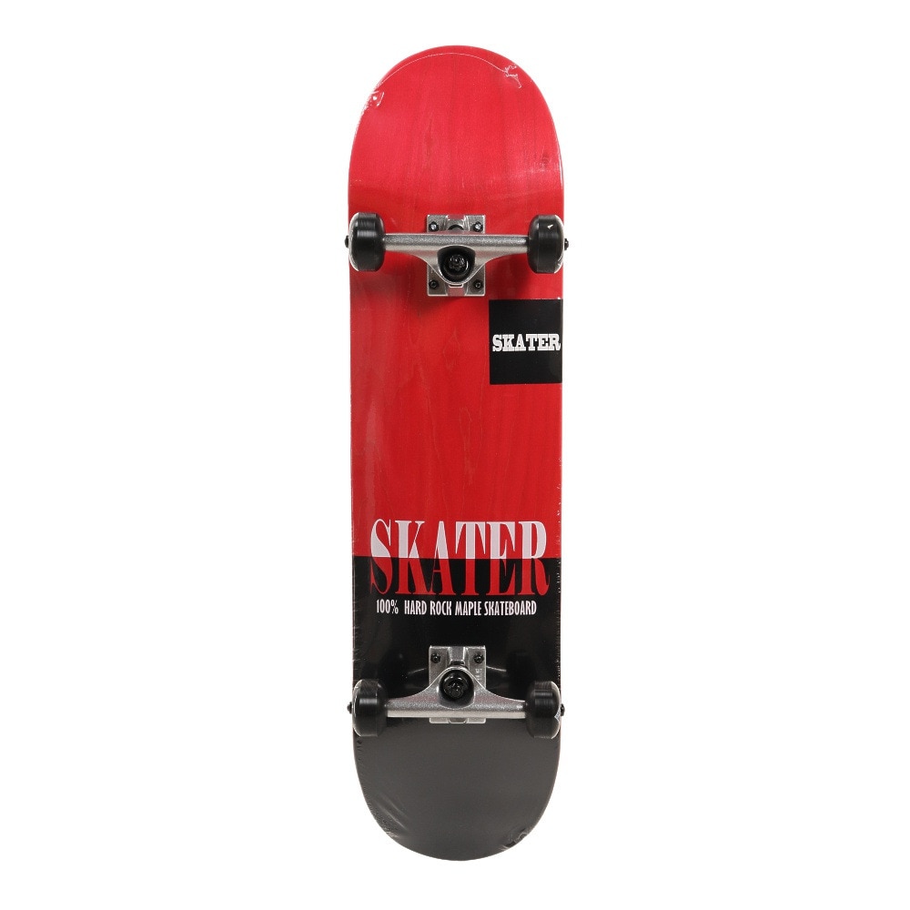 スケーター（SKATER）（メンズ、レディース）スケートボード スケボー 31.5×8インチ SB4031 レッド コンプリート 完成品 セット【ラッピング不可商品】