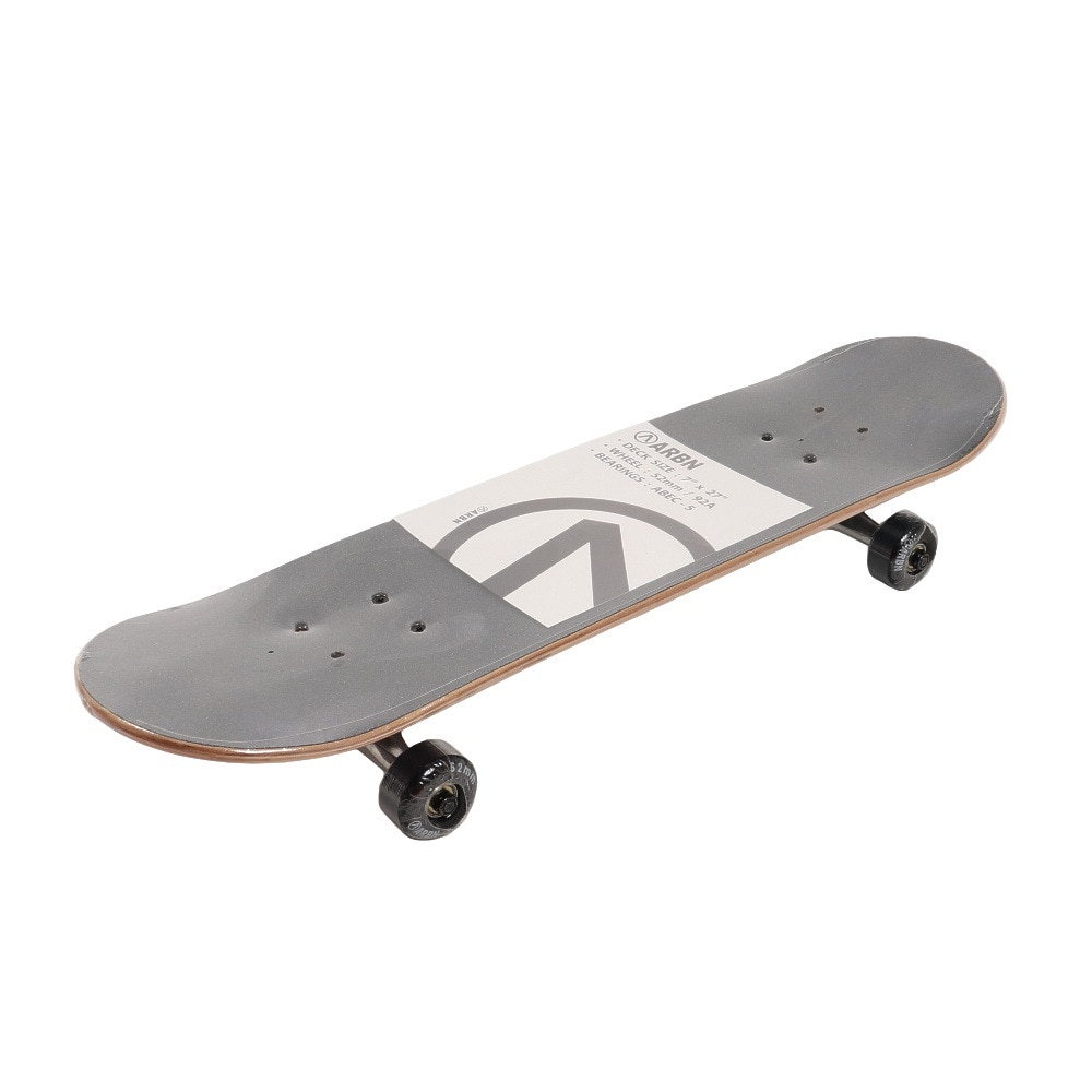 エアボーン（ARBN）（キッズ）ジュニア スケートボード スケボー コンプリート 完成品 7インチ AB89SK1088J BLK H【ラッピング不可商品】