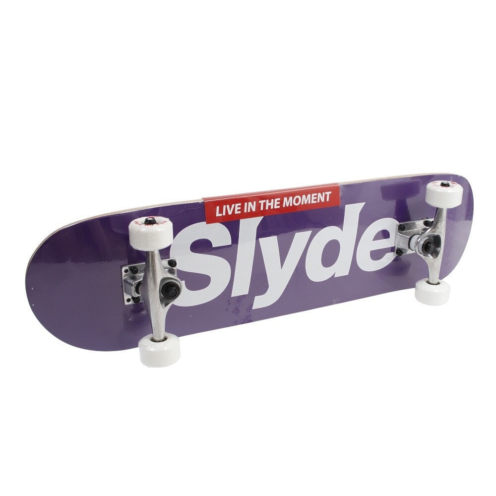 スライド（SLYDE）（キッズ）スケートボード スケボー 7.5インチ SL-SKD-501-PUL パープル コンプリート 完成品 セット【ラッピング不可商品】