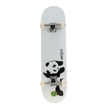 エンジョイ（enjoi）（メンズ、レディース）Whitey Panda スケートボード スケボー 7.75インチ 100014000400 ホワイト 白 コンプリート【ラッピング不可商品】