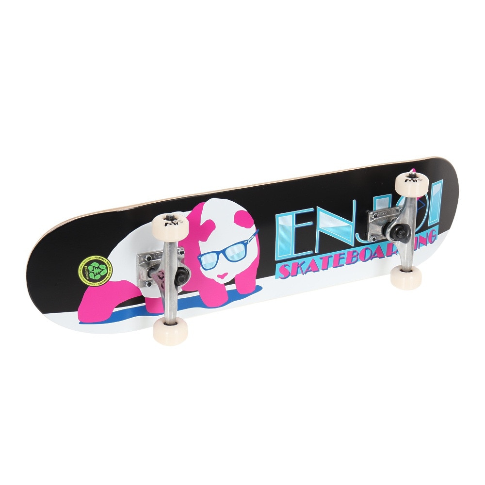 エンジョイ（enjoi）（メンズ、レディース）Panda Vice FP 8 スケートボード 8インチ 100014000400 P Vice FP ブラック スケボー コンプリート 完成品