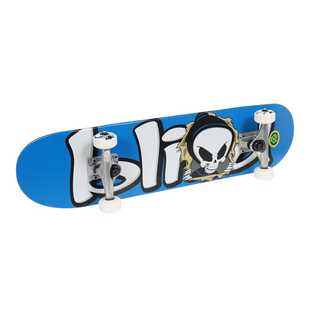 ブラインド（BLIND）（メンズ、レディース）Bust Out Reaper スケートボード 7.625インチ 100016000100 ブルー スケボー コンプリート 完成品