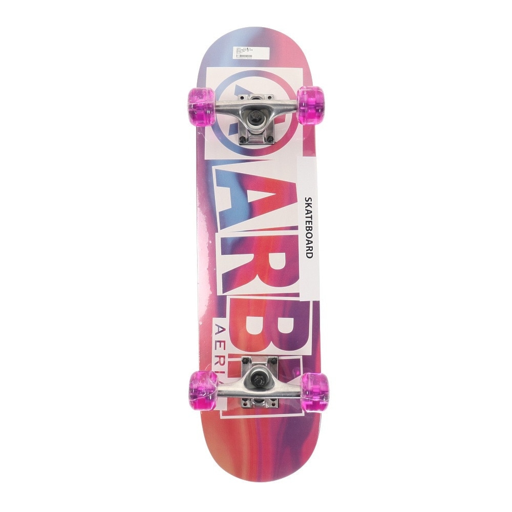 エアボーン（ARBN）（キッズ）ジュニア 子供 スケートボード スケボー コンプリート 完成品 7インチ COMPLEAT AB09SK1298J PPL H【ラッピング不可商品】
