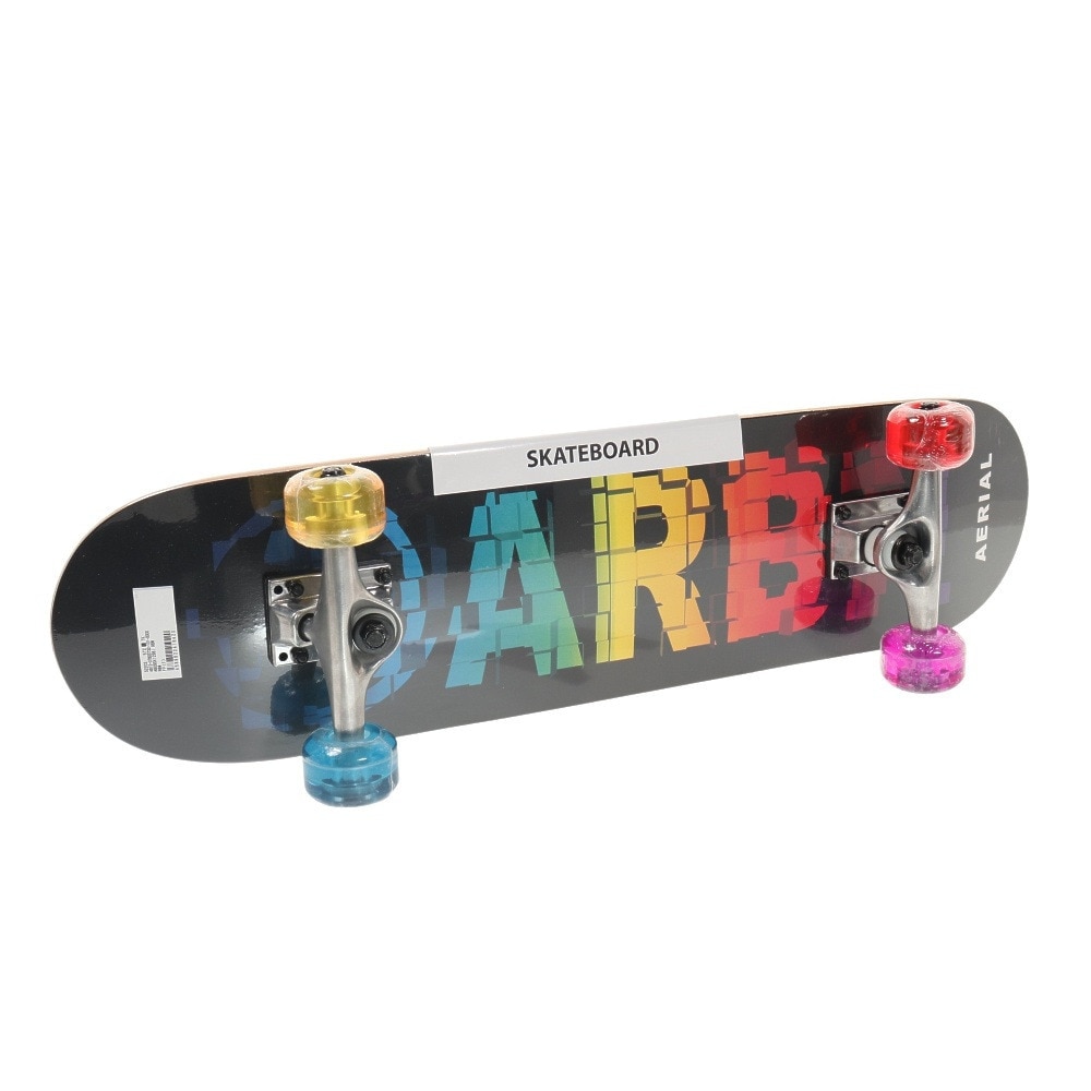 エアボーン（ARBN）（キッズ）ジュニア 子供 スケートボード スケボー コンプリート 完成品 7インチ COMPLEAT AB09SK1298J RBW H【ラッピング不可商品】