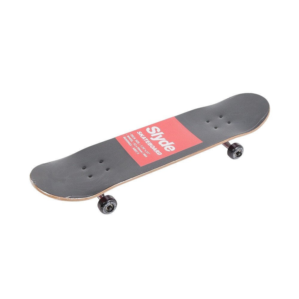 スライド（SLYDE）（メンズ、レディース）スケートボード CONCAVE DOUBLE KICK DECK9 SL25SB-AD005RED
