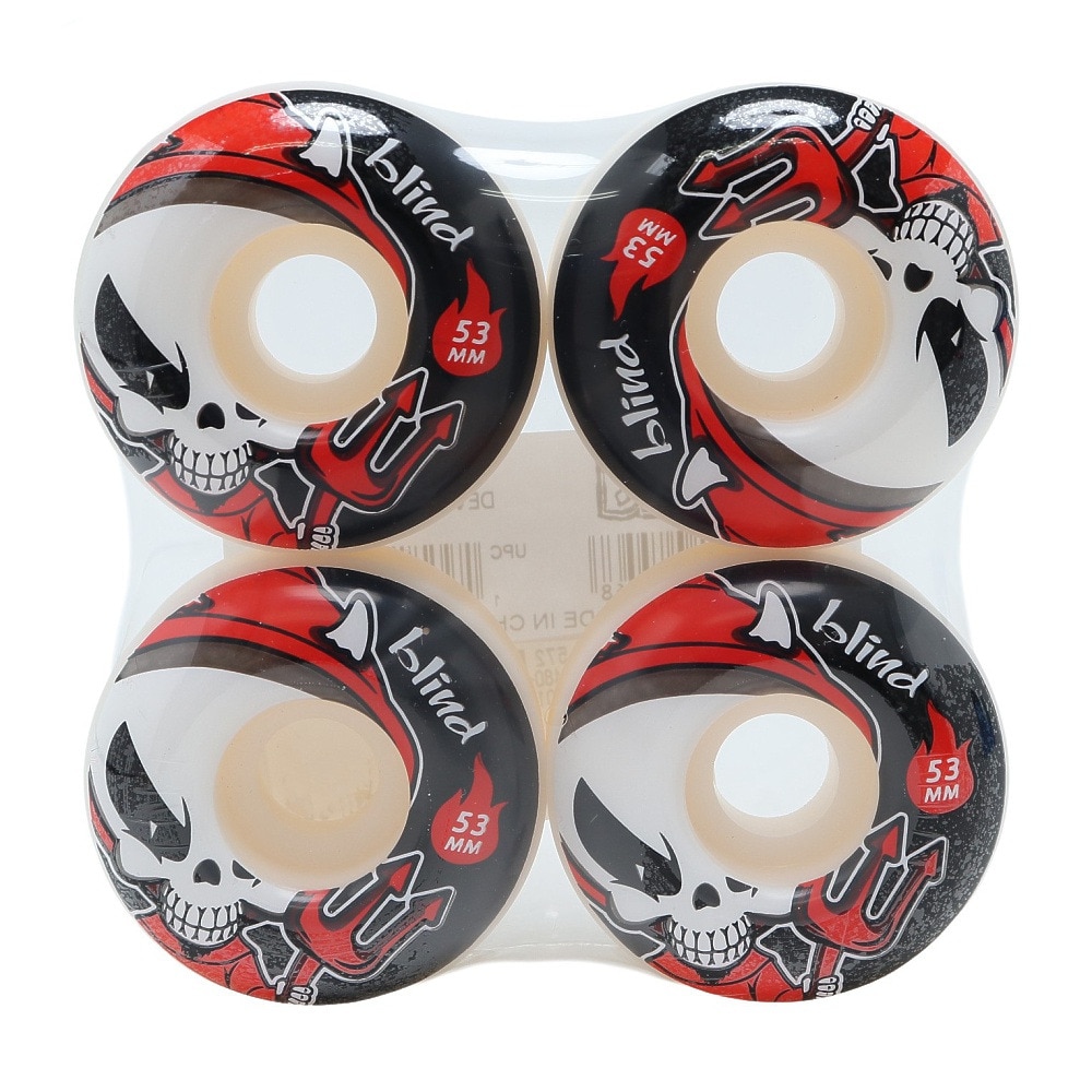 ブラインド（BLIND）（メンズ、レディース、キッズ）ウィール Devil Reaper Wheel 53mm 103016000101 スケボー スケートボード