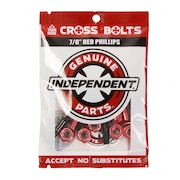 (メンズ、レディース、キッズ)スケートボード ビス ナット 8個セット GENUINE PARTS 7/8 プラスビス 35010116