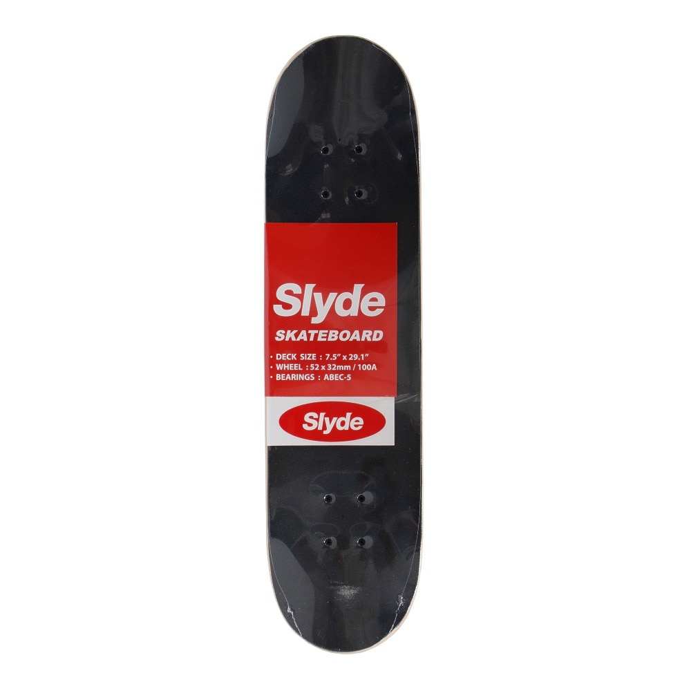 スライド（SLYDE）（キッズ）ジュニア 子供 スケートボード スケボー コンプリート 完成品 7.5インチ SL-SKD-101-WHT 【ラッピング不可商品】