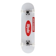 (キッズ)ジュニア 子供 スケートボード スケボー コンプリート 完成品 7.5インチ SL-SKD-101-WHT 【ラッピング不可商品】