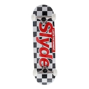 (キッズ)ジュニア 子供 スケートボード 7.5インチ コンプリート SL-SKD-103-BLK/WHT【ラッピング不可商品】