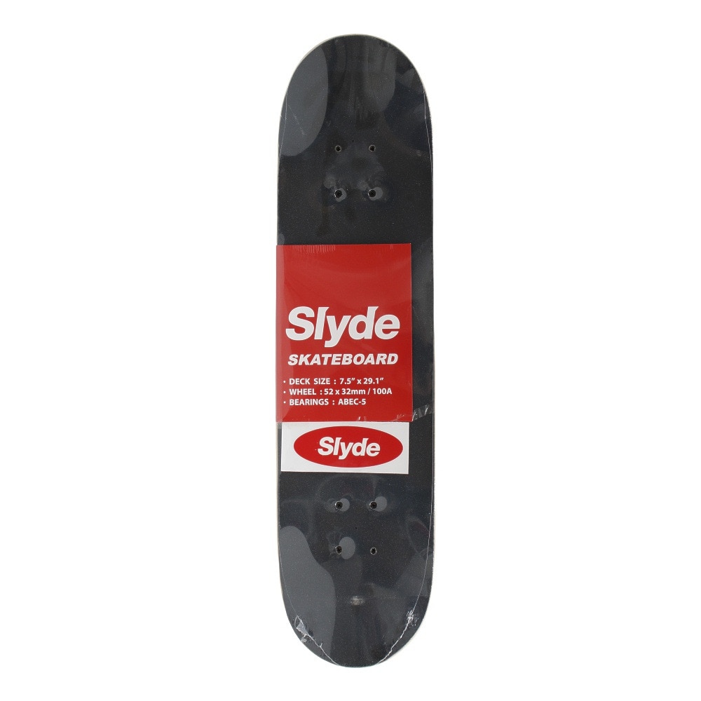 スライド（SLYDE）（キッズ）スケートボード スケボー 7.5インチ SL-SKD-401-MBLU ターコイズ コンプリート 完成品 セット【ラッピング不可商品】