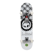 (キッズ)Checkered Yth スケートボード 7.375インチ 100016000100 ホワイト スケボー コンプリート 完成品