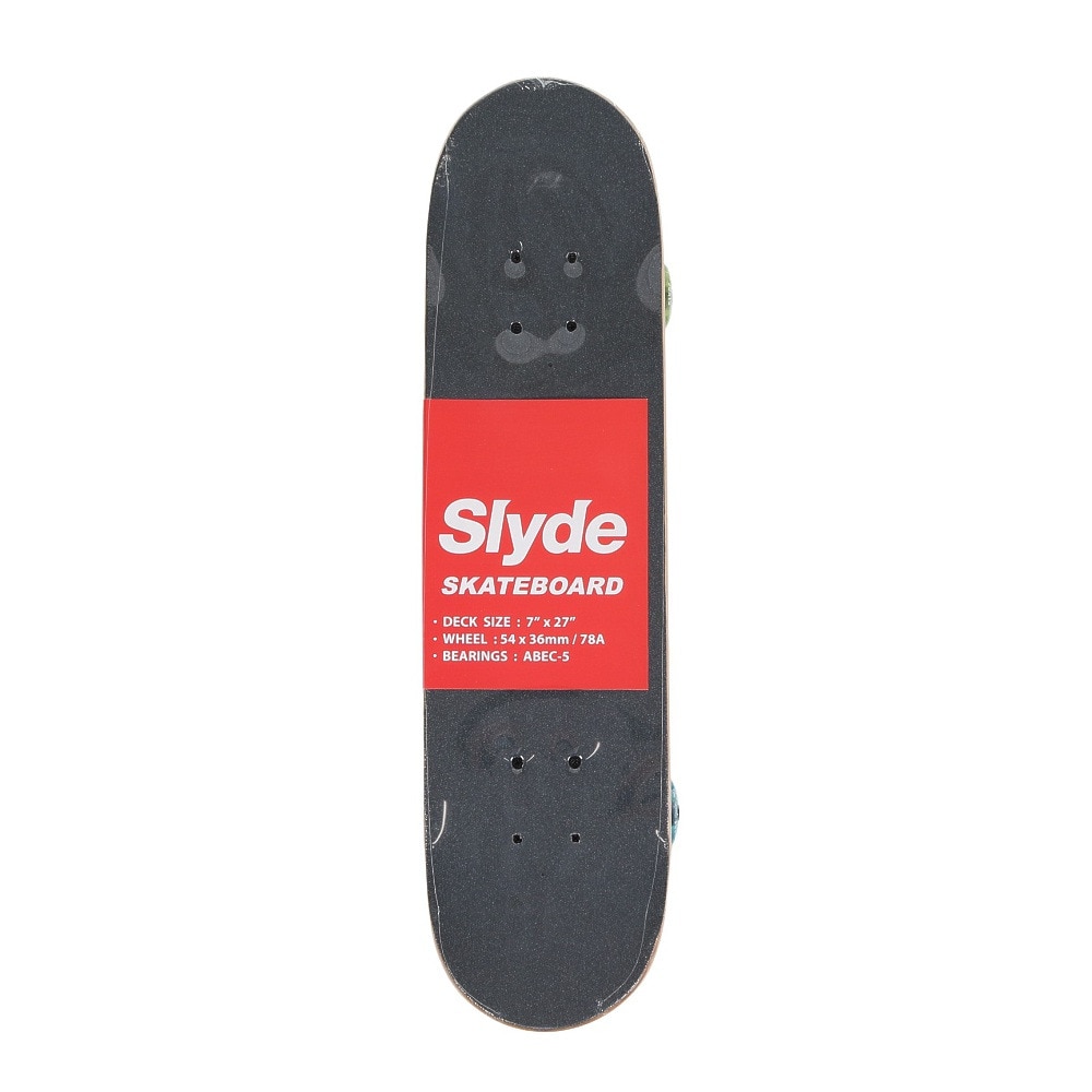 スライド（SLYDE）（キッズ）ジュニア CONCAVE DOUBLE スケートボード SL25SB JR001BLK