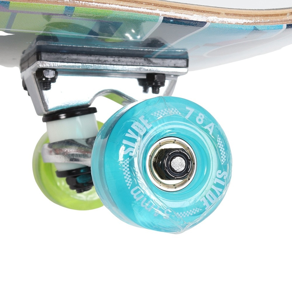 スライド（SLYDE）（キッズ）ジュニア CONCAVE DOUBLE スケートボード SL25SB JR005BLU