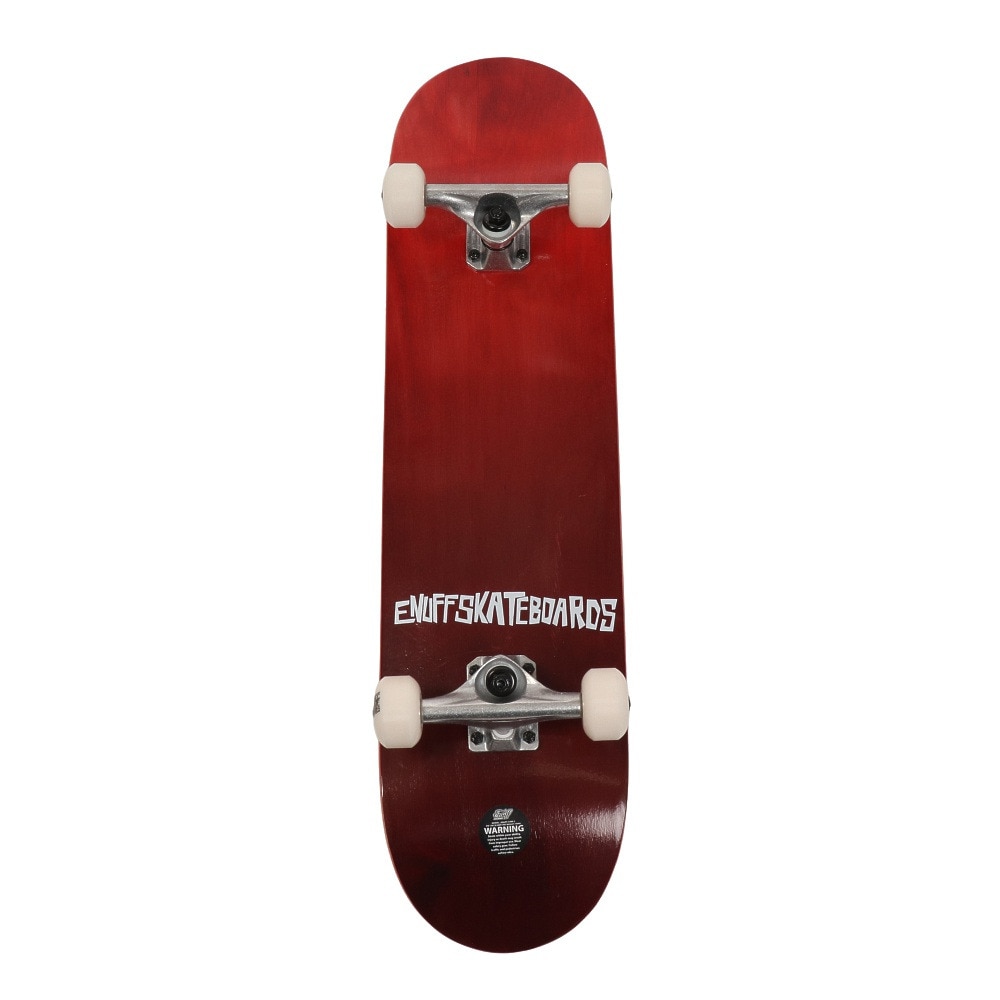 ENOUGH（メンズ、レディース）スケートボード コンプリート スケボー FADE 7.75 ENU2400 Red【ラッピング不可商品】