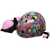 ラングスジャパン（RANGS）（キッズ）リップスティック ヘルメット キッズ 子供 スケートボード エクストリームスポーツ PNK ピンク