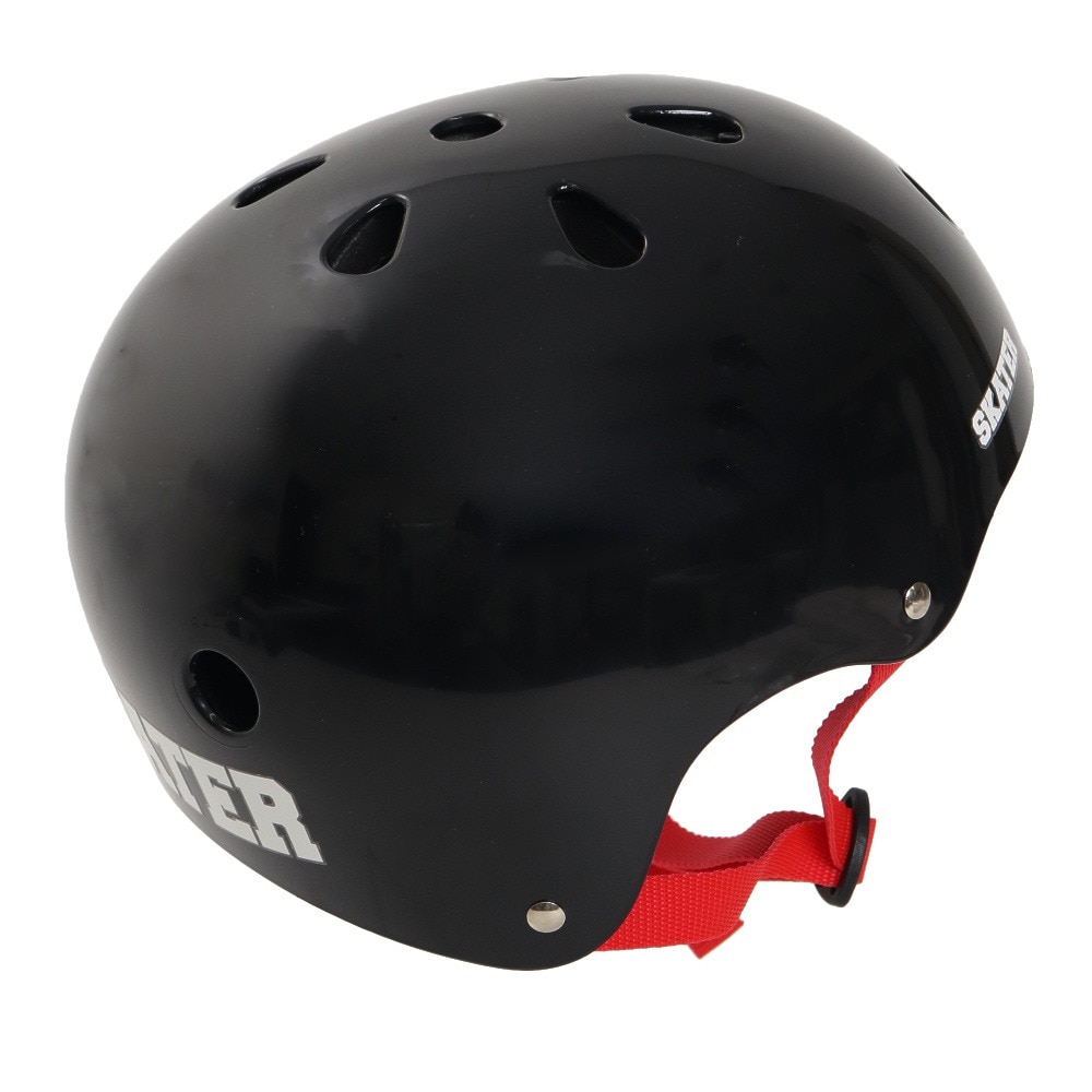 スケーター（SKATER）（キッズ）ヘルメット 子供用 ジュニア スケートボード ブラック SKSC110BK-