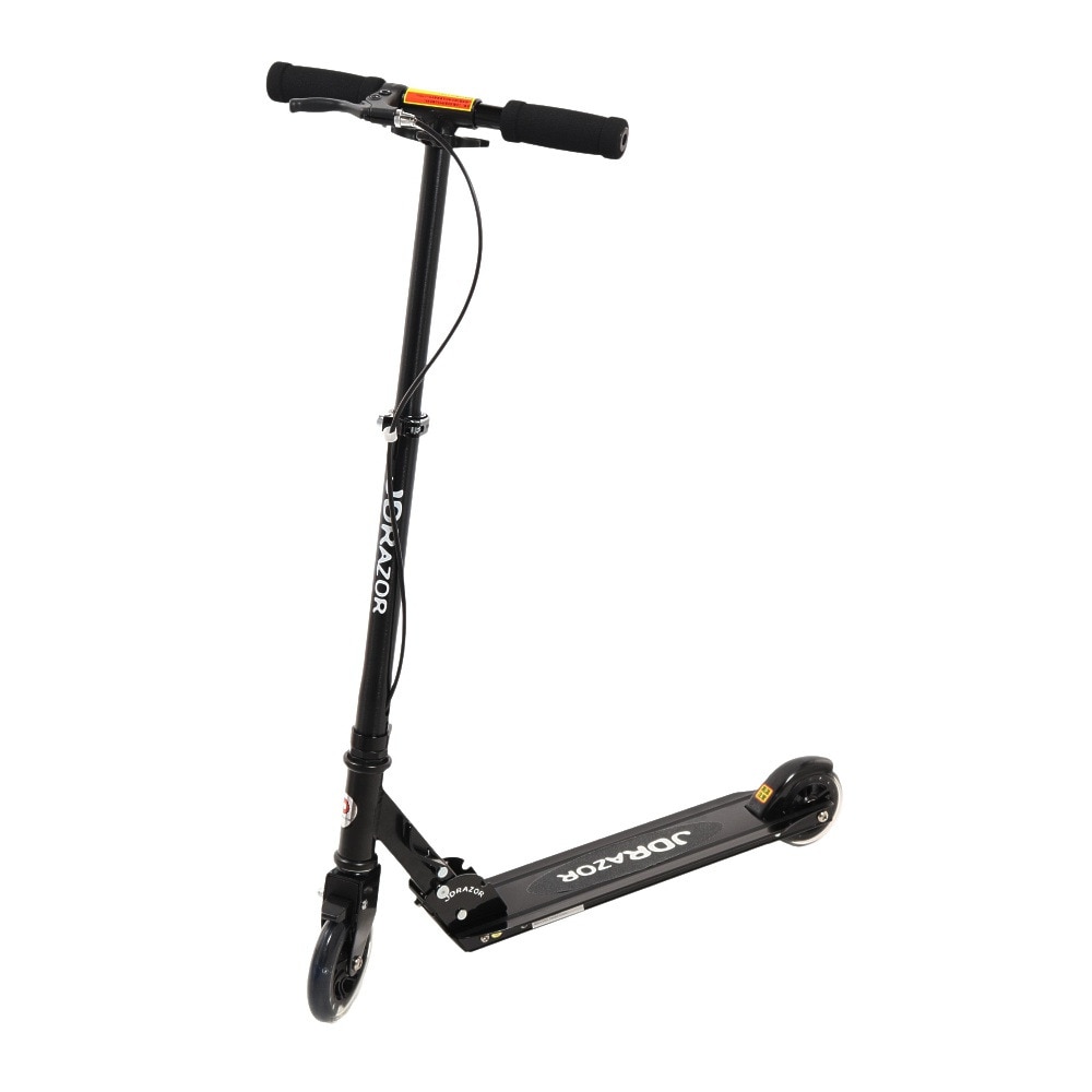 JD.RAZOR（メンズ、レディース、キッズ）キックボード キックスクーター ジャパンクイックスケーター ブラック JDRAZOR MS-205RB BLK