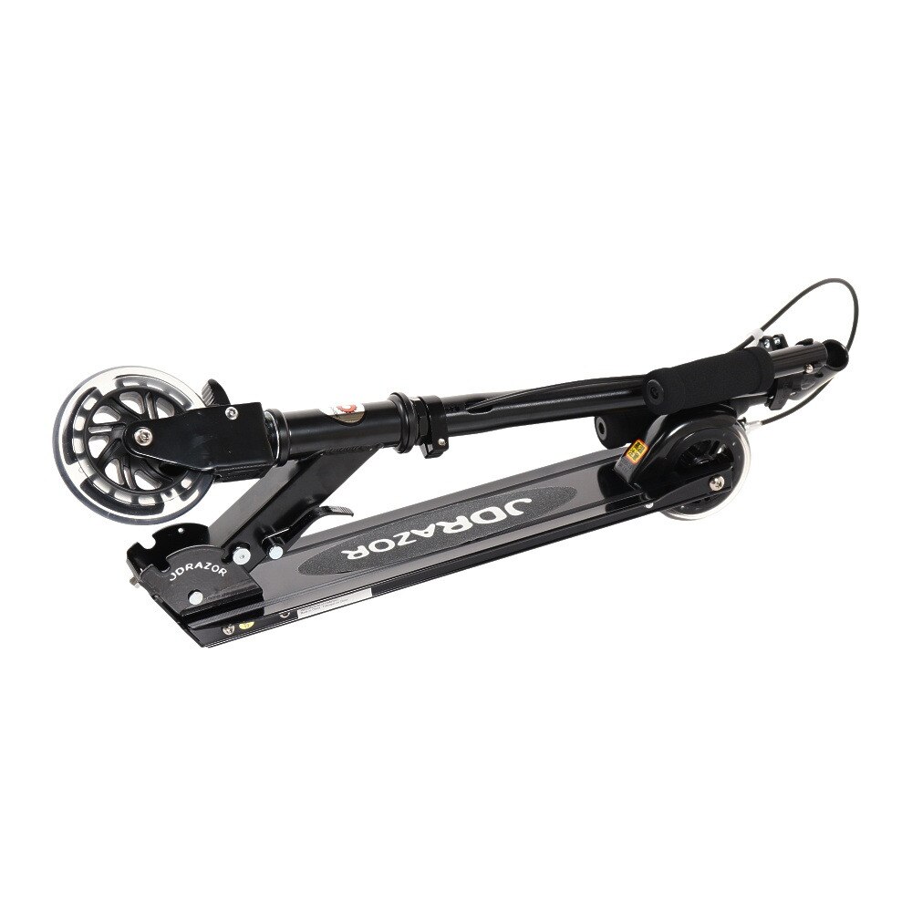 JD.RAZOR（メンズ、レディース、キッズ）キックボード キックスクーター ジャパンクイックスケーター ブラック JDRAZOR MS-205RB BLK