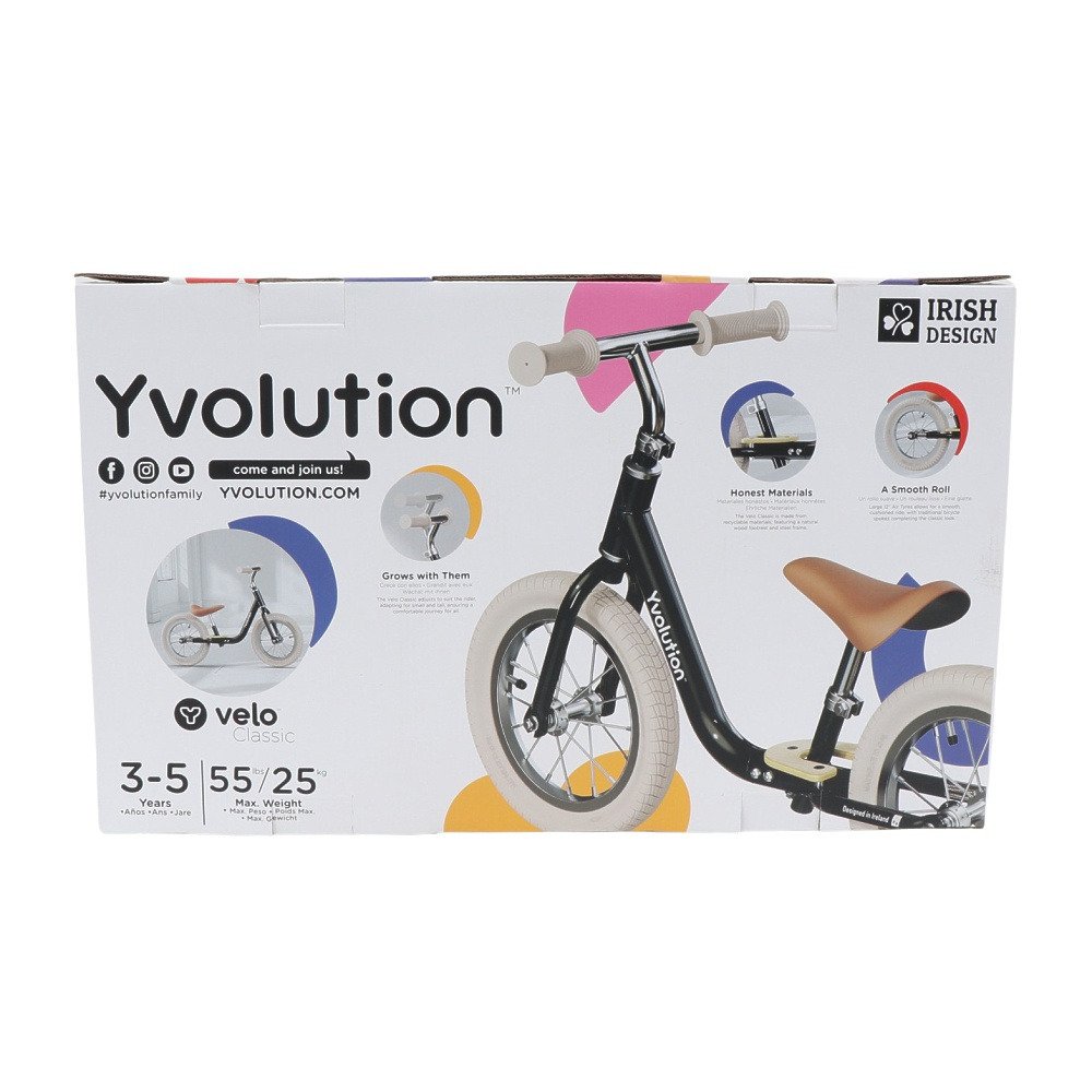 ワイボリューション（Y Volution）（キッズ）ジュニア キックスケート キックバイク 150YVLBAYT52BK