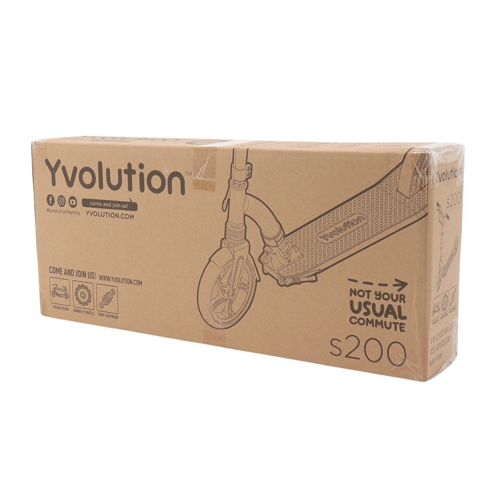 ワイボリューション（Y Volution）（キッズ）ジュニア キックスケート 150YVLS20056GN