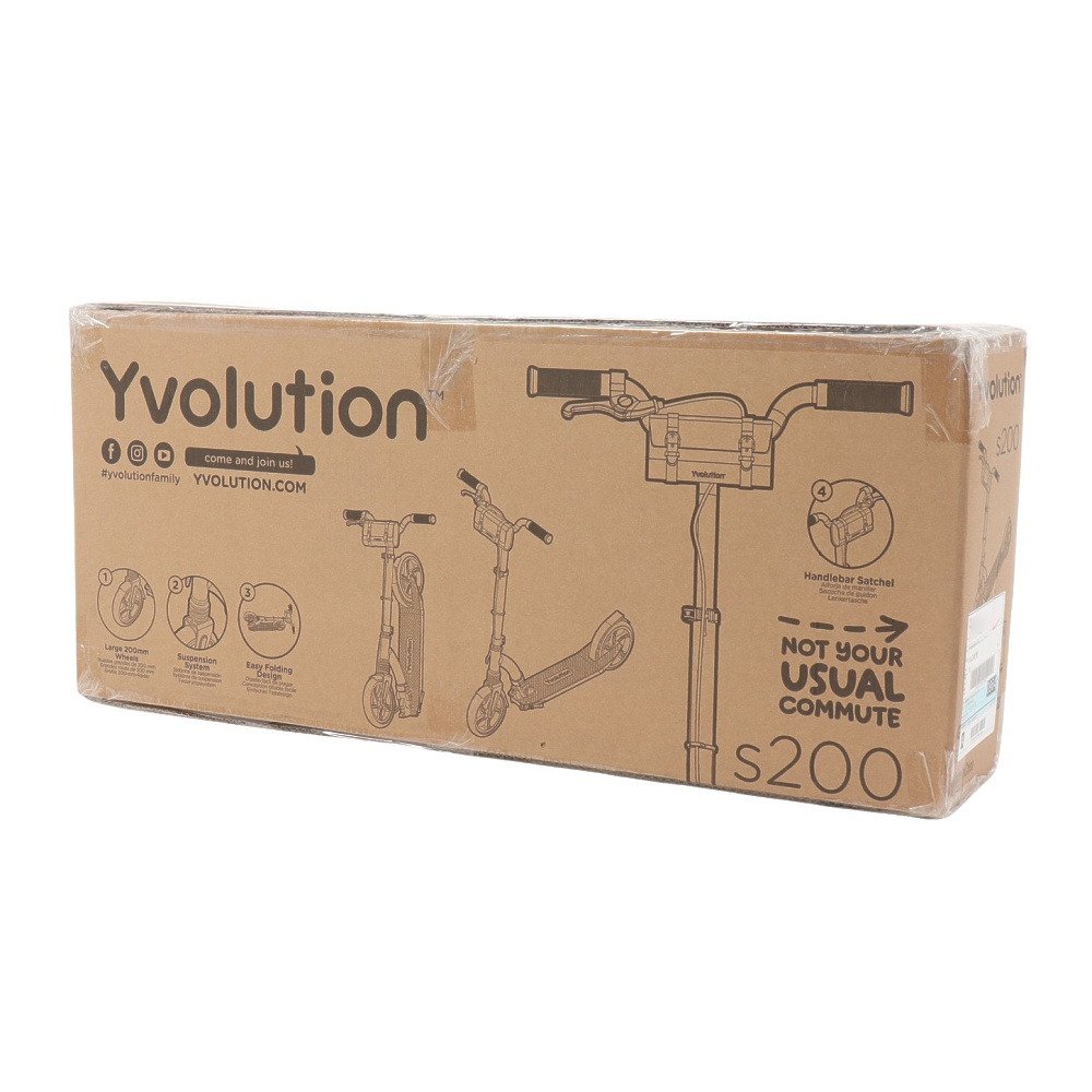 ワイボリューション（Y Volution）（キッズ）ジュニア キックスケート 150YVLS20056GN