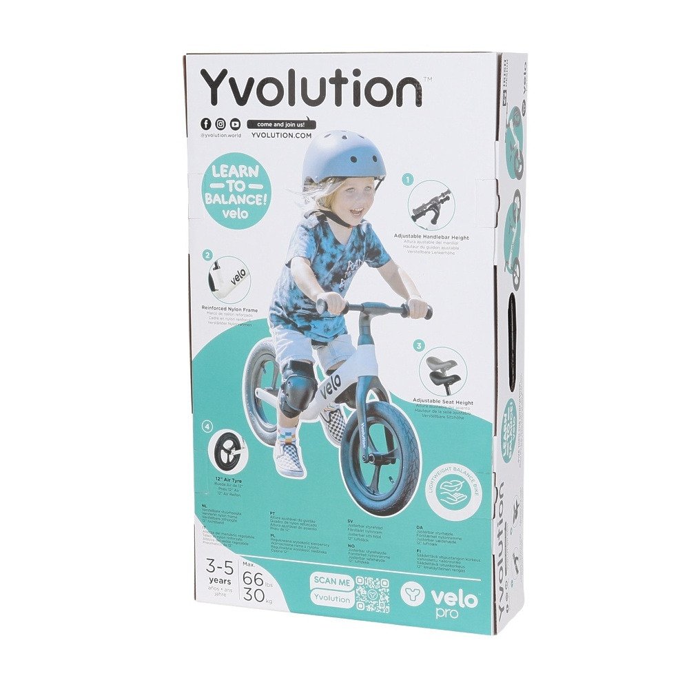 ワイボリューション（Y Volution）（キッズ）キックスケート キックバイク 150YVLVRYT30WT
