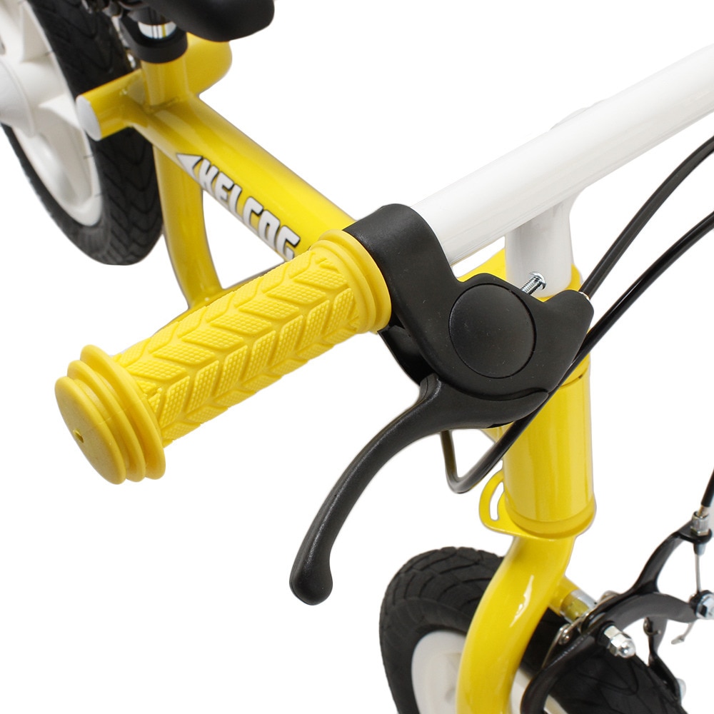 ケルコグバイク（KELCOG BIKE）（キッズ）ケルコグバイク ライトニングイエロー 子ども用自転車 キッズバイク キックバイク 3歳 4歳 5歳 6歳 TKS81KS003