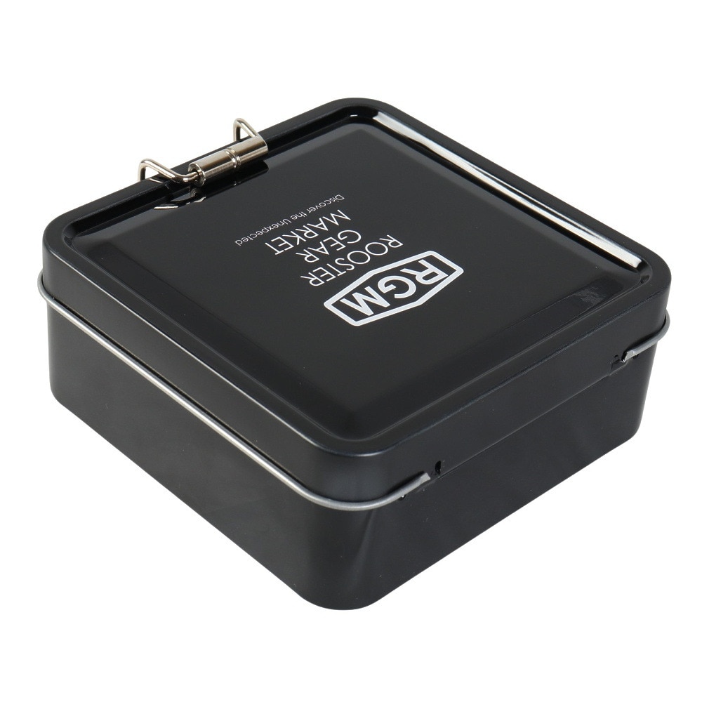ルースター ギア マーケット（ROOSTER GEAR MARKET） TINケース スクエア 160075008010 ジャッカル 釣り 餌入れ 小物ケース