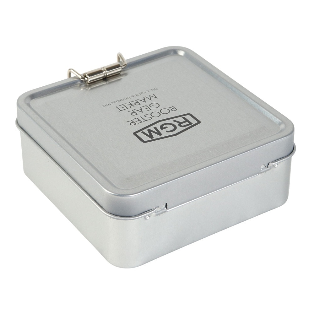 ルースター ギア マーケット（ROOSTER GEAR MARKET） TINケース スクエア 160075008060 ジャッカル 釣り 餌入れ 小物ケース