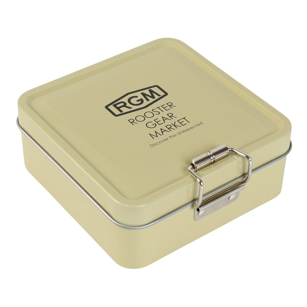 ルースター ギア マーケット（ROOSTER GEAR MARKET） TINケース スクエア 160075071000 ジャッカル 釣り 餌入れ 小物ケース