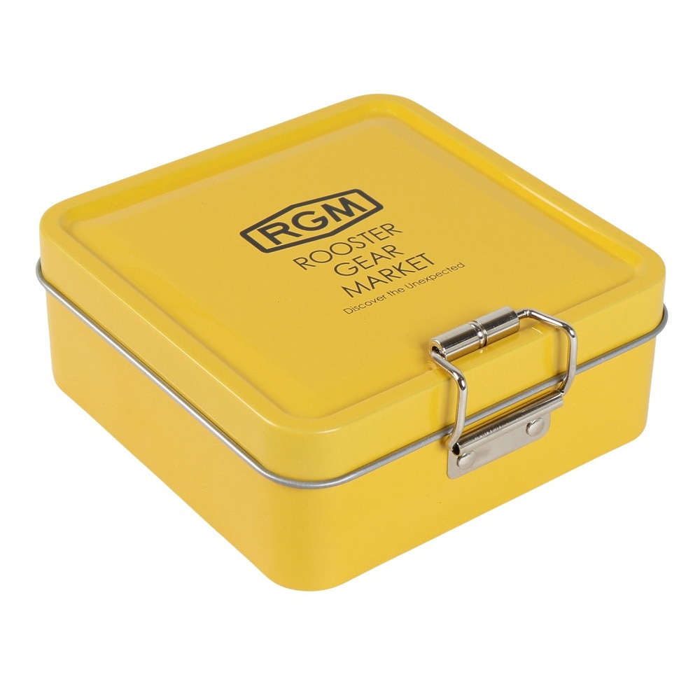 ルースター ギア マーケット（ROOSTER GEAR MARKET） TINケース スクエア 160075071710 ジャッカル 釣り 餌入れ 小物ケース