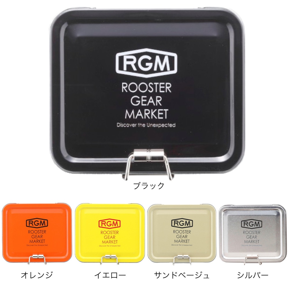 ルースター ギア マーケット（ROOSTER GEAR MARKET）（メンズ、レディース）釣り 餌入れ 小物ケース TIN CASE 160011008060 RGM