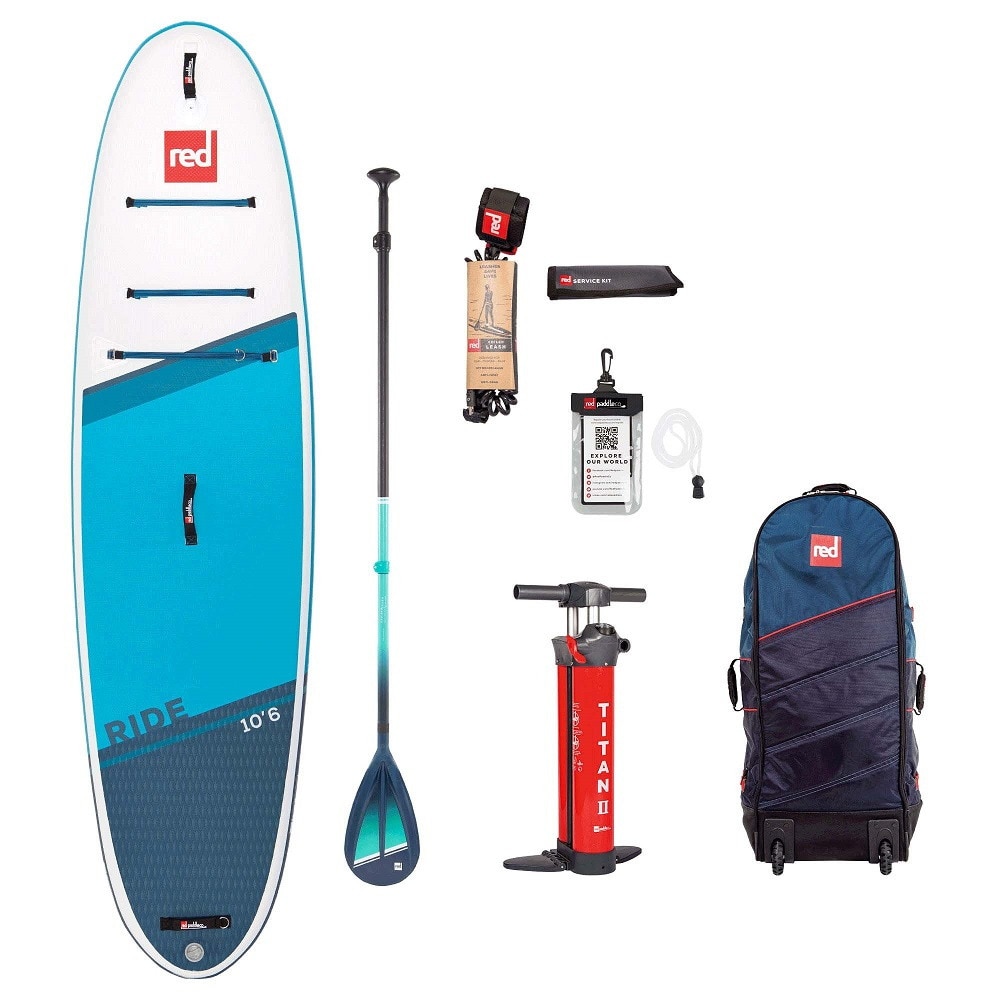 レッドパドル（red paddle）（メンズ、レディース）RED22 RIDE PACK 10.6 SUP インフレータブル パドルボード サップ 4022220001