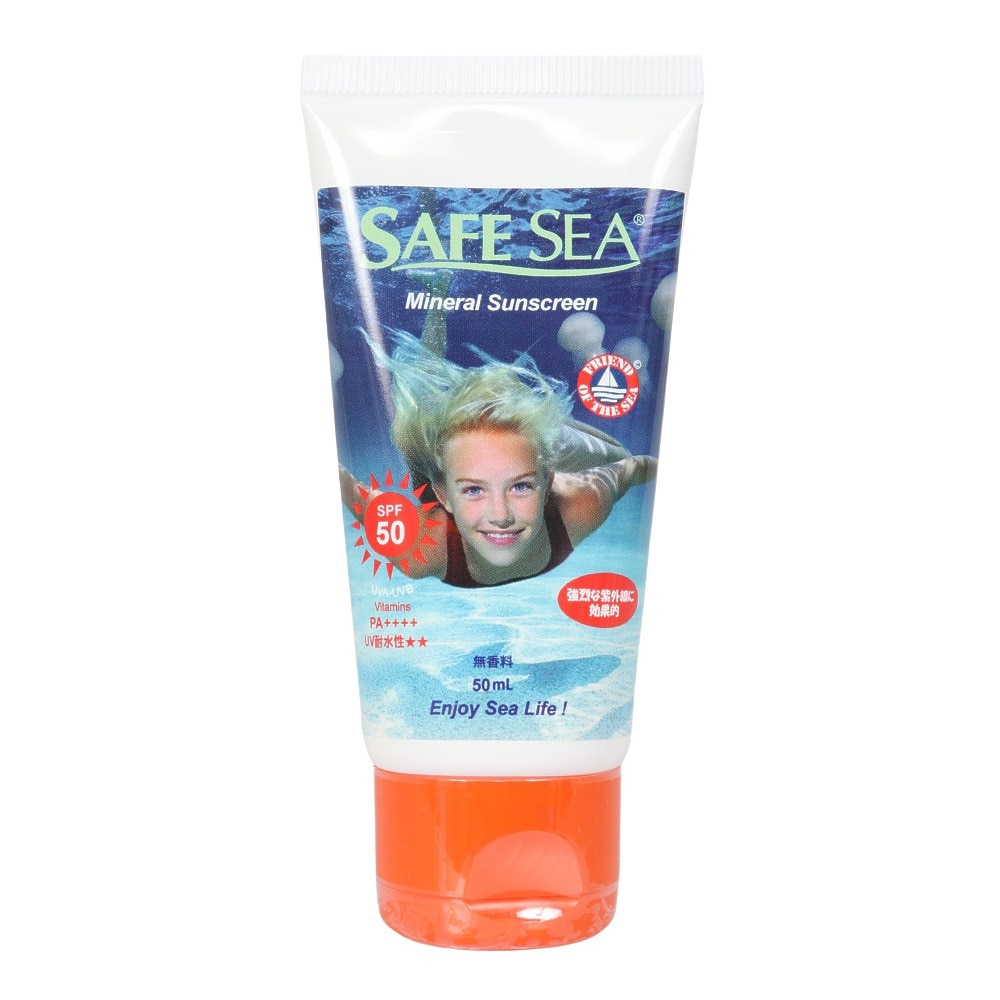セーフシー（SAFE SEA）（メンズ、レディース）セーフ シー ミネラルタイプ 50+ TUBE 50mL 110281300012