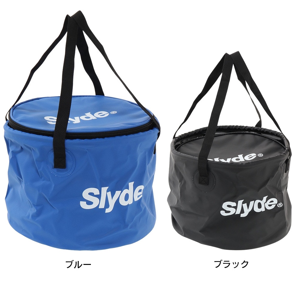 スライド（SLYDE）（メンズ、レディース）防水バッグ ウォーターバッグ バケツ アウトドア レジャー キャンプ SLYDE2022SSG005-BLK