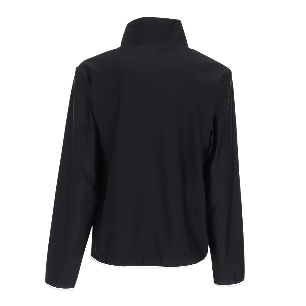 ロキシー（ROXY）（キッズ）ラッシュガード 長袖 フードなし UVカット 子供 ジュニア ミニラッシュジップスタンド 130~150cm 23SUTLY232632YBLK